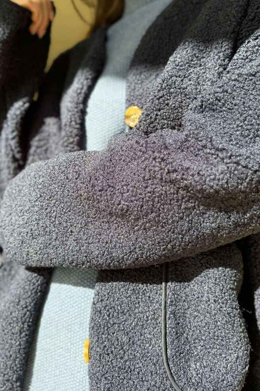 Highland Sherpa Jacket Navy /6 =